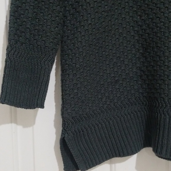 LOFT Mercerized Cotton Basket Weave Sweater - Picture 2 of 7